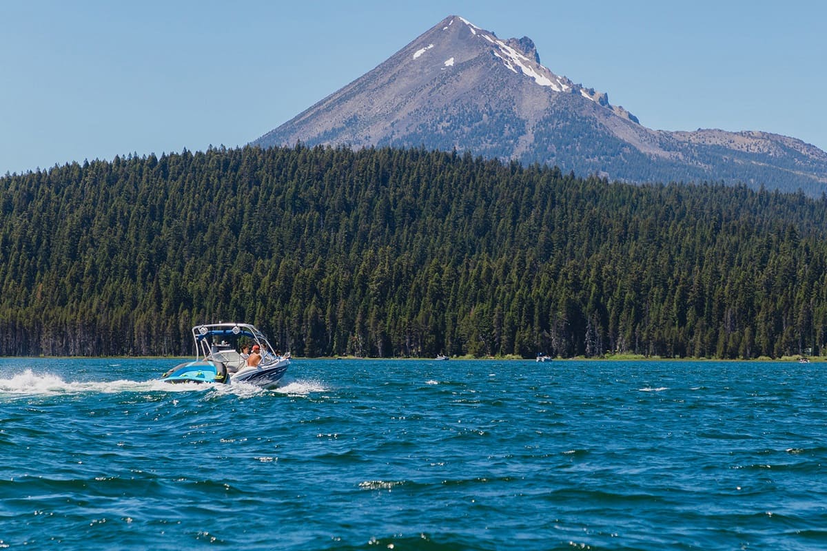 Upper Klamath Lake in Southern Oregon